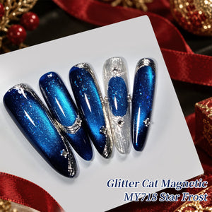 Glitter Cat Magnetic Gel MY718 Star Frost 15ml