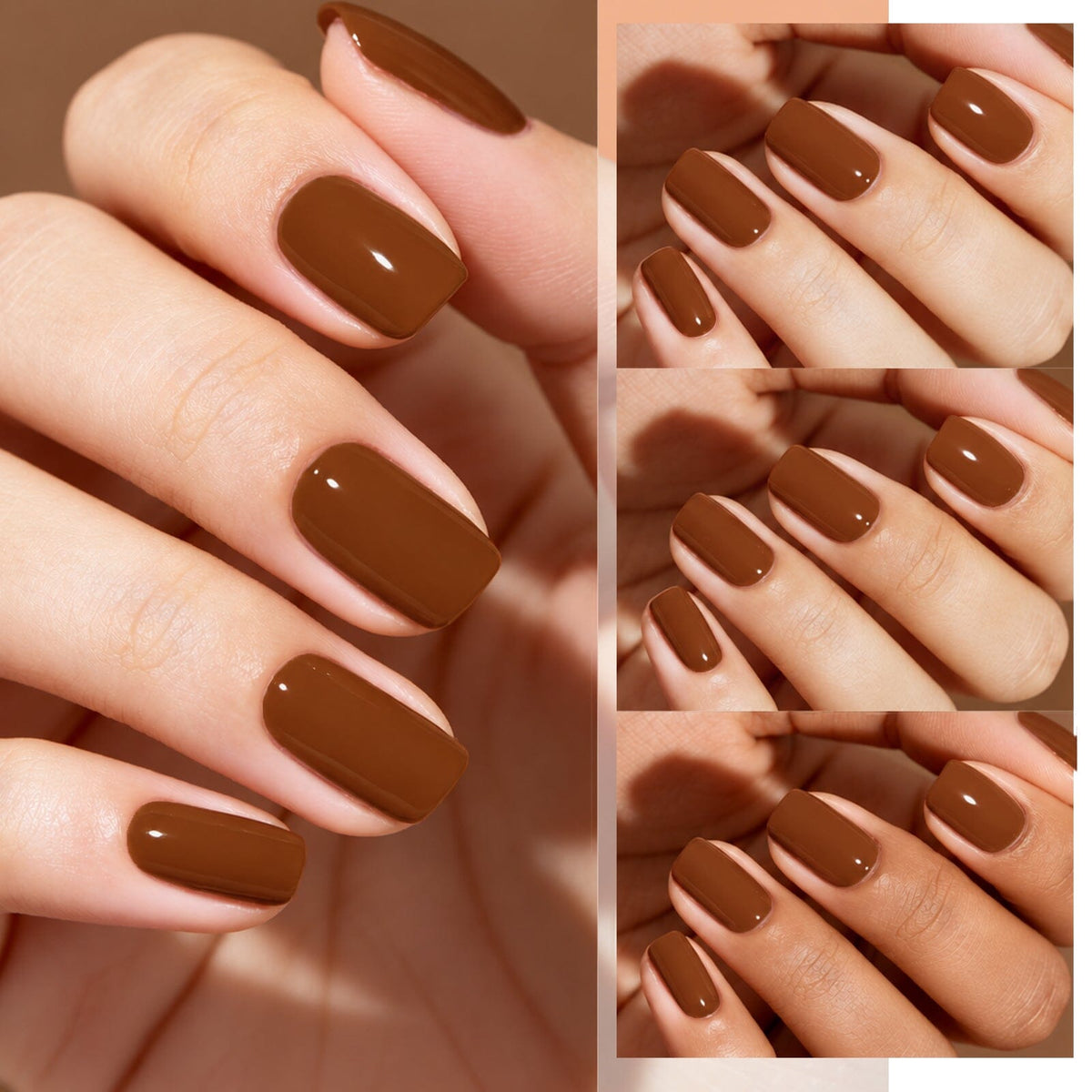 6 Colors Gel Set S76 Palm Sunset 7ml Gel Nail Polish BORN PRETTY 