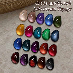 20 Colors Gel & 3pcs Base Top Coat Set M95 Dream Voyage 5ml Gel Nail Polish BORN PRETTY 