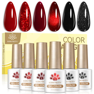 6 Colors Gel Set S78 Witching Hour 7ml