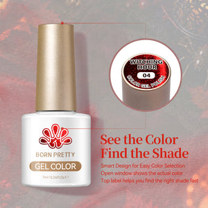 6 Colors Gel Set S78 Witching Hour 7ml
