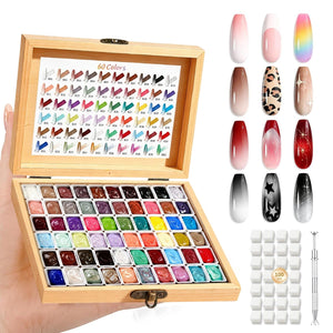 60 Colors Pat Painting Gel Set