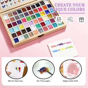 60 Colors Pat Painting Gel Set