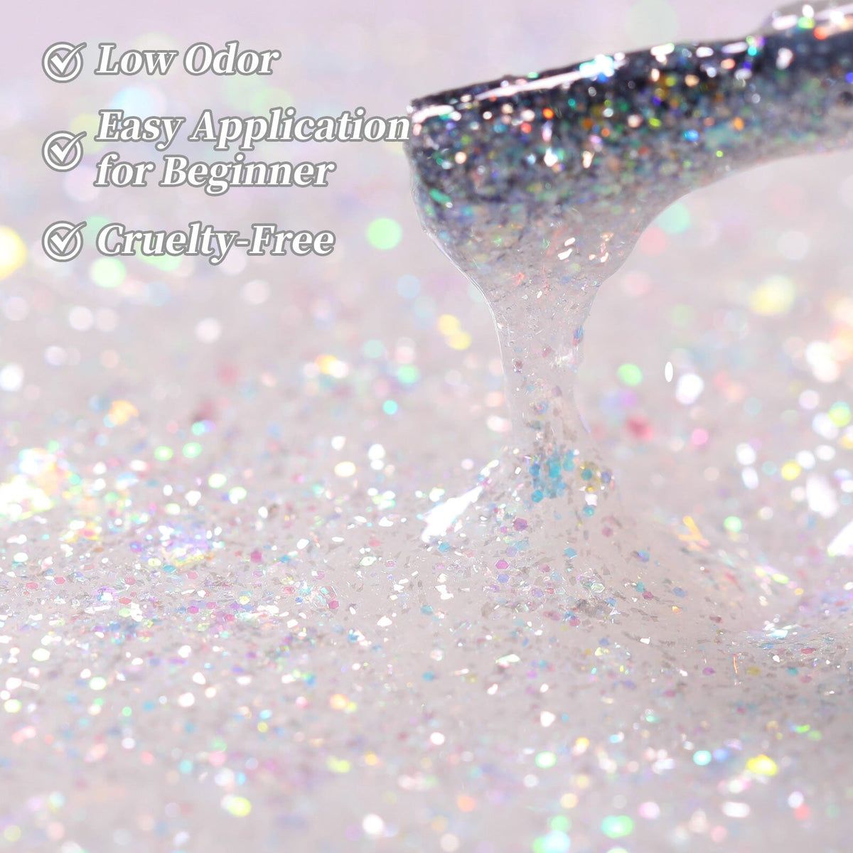 Jelly Gel TS75 Iridescent Velvet 15ml Gel Nail Polish BORN PRETTY 