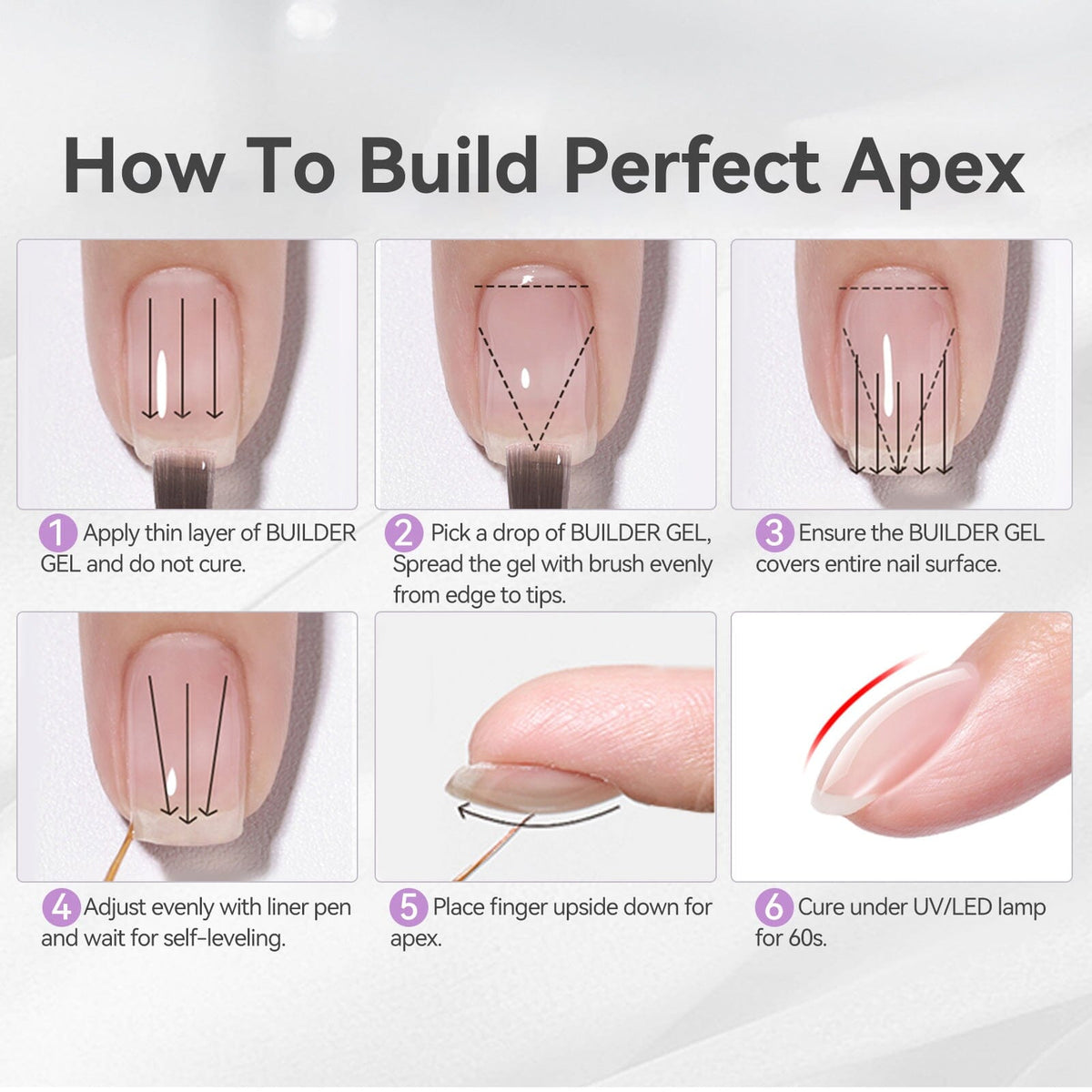 4 IN 1 Builder Base 30g Gel Nail Polish BORN PRETTY 