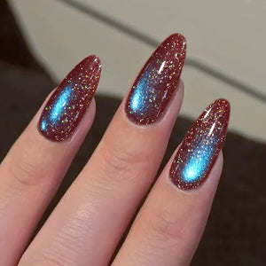 Reflective Cat Magnetic Gel MY816 Iris Purple 15ml Gel Nail Polish BORN PRETTY 