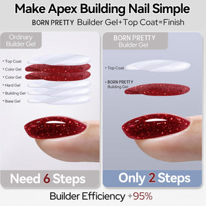 8 IN 1 Builder Gel B22 15ml Gel Nail Polish BORN PRETTY 