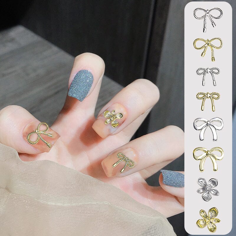 20pcs Metal Bowknot 3D Nail Decoration Nail Decoration BORN PRETTY 