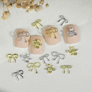 20pcs Metal Bowknot 3D Nail Decoration Nail Decoration BORN PRETTY 