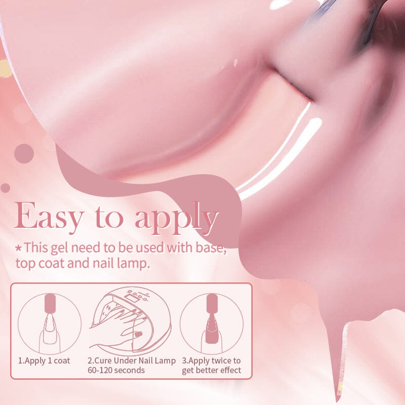 Jelly Nude Gel 10ml JN11 Gel Nail Polish BORN PRETTY 