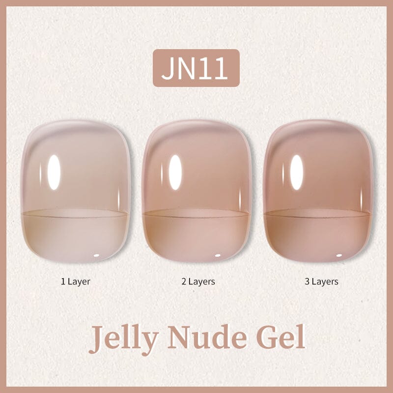 Nude Jelly Nude Gel JN11 10ml Gel Nail Polish BORN PRETTY 
