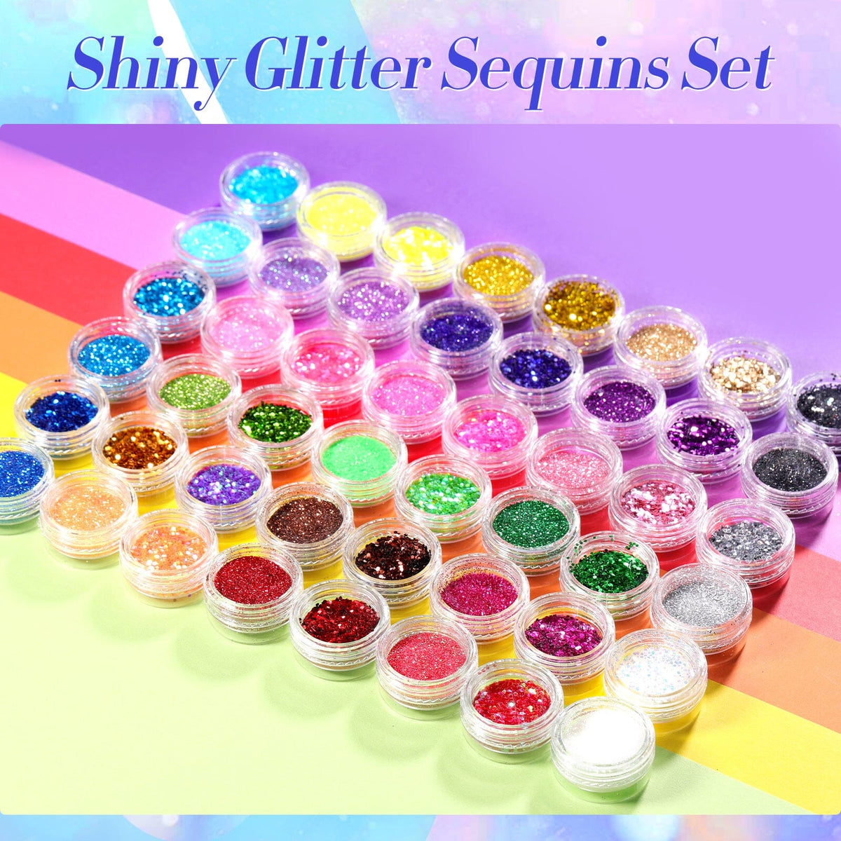 48 Colors Nail Glitter Sequins Set Kits & Bundles BORN PRETTY 