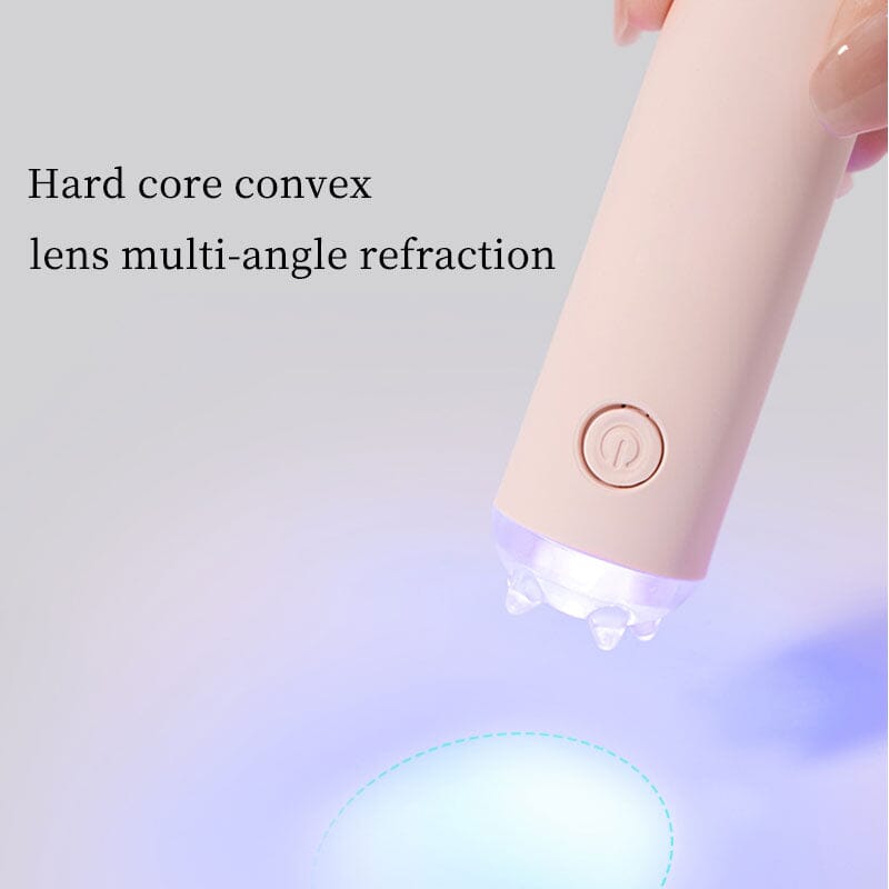Pink Handheld Nail Lamp 3W Tools & Accessories No Brand 