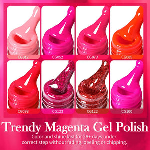 Red Gel Polish CG085 10ml Gel Nail Polish BORN PRETTY 