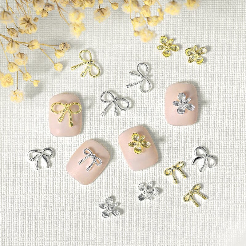 20pcs Metal Bowknot 3D Nail Decoration Nail Decoration BORN PRETTY 
