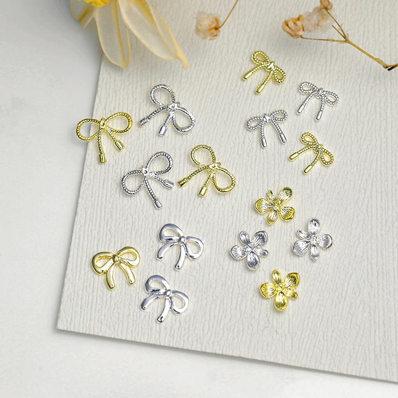 20pcs Metal Bowknot 3D Nail Decoration Nail Decoration BORN PRETTY 