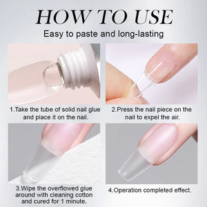 [US ONLY] Solid Nail Tips Gel 30ml Gel Nail Polish BORN PRETTY 