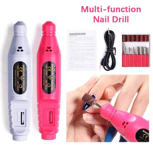 USB Portable Nail Drill Tools & Accessories BORN PRETTY 